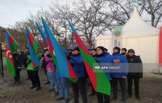 Протесты на Лачинской дороге продолжаются уже 78-й день-ФОТО 