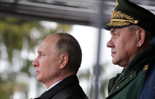 Путин поручил Шойгу ввести режим прекращения огня в Украине 