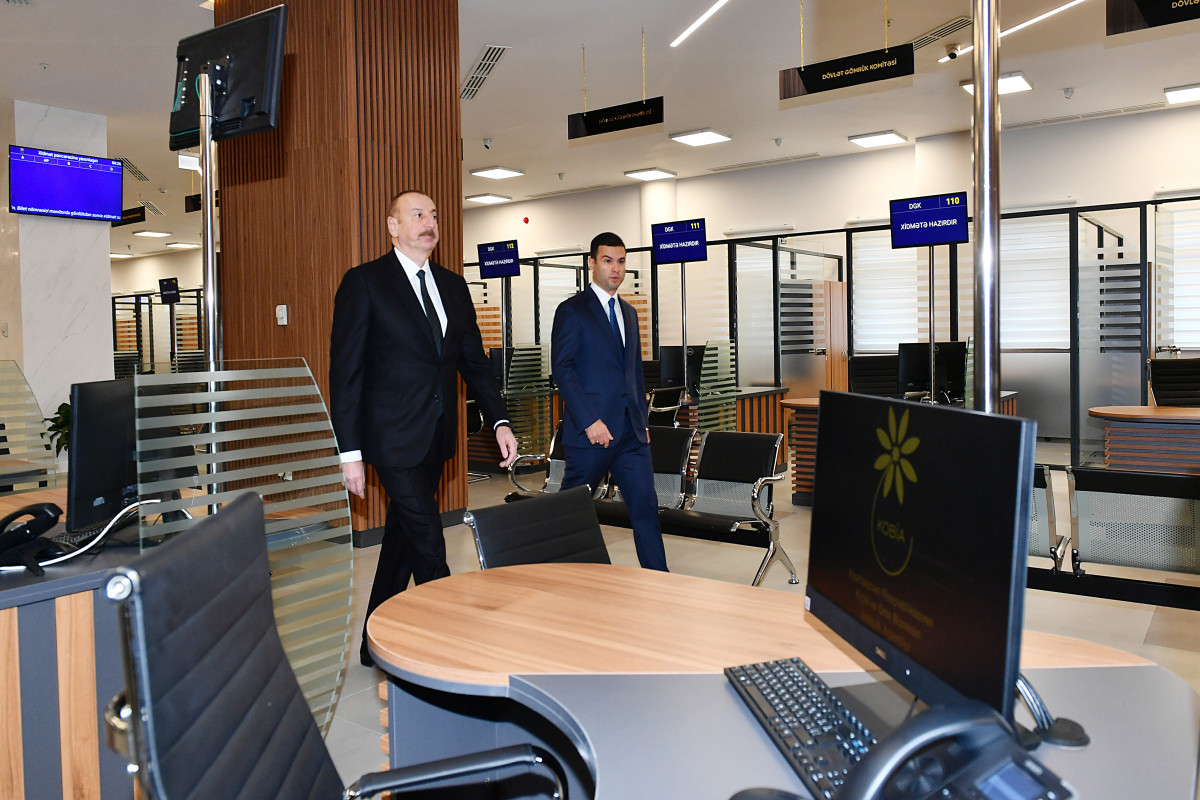 Ильхам Алиев принял участие в открытии «Бакинского дома МСБ»-ФОТО 
