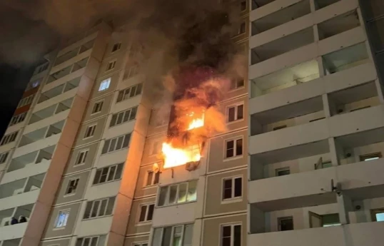 В Подмосковье пожар охватил сразу несколько квартир в многоэтажке-ФОТО -ВИДЕО 