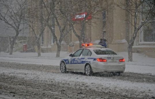 МВД предупредило участников дорожного движения из-за гололедицы