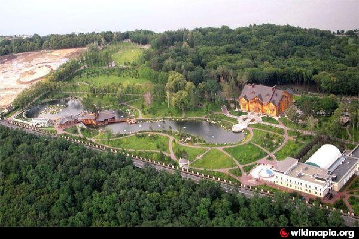 Из бывшей резиденции Януковича «Межигорье» предложили сделать памятник паркового искусства-ФОТО 