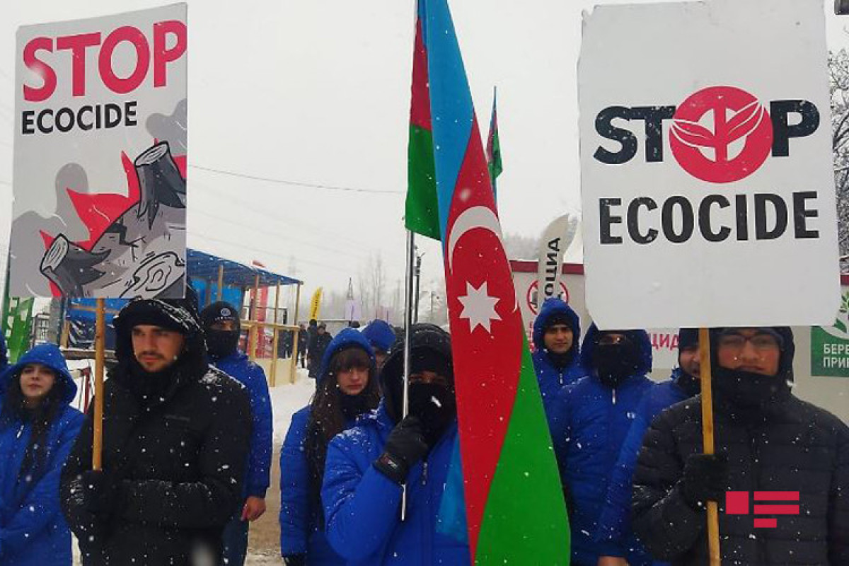 Акция протеста на дороге Ханкенди-Лачин: 31-й день борьбы за права Азербайджана-ФОТО -ВИДЕО 