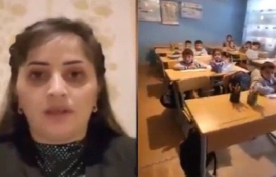 Директор школы в Имишли, вокруг которой разгорелся «туалетный» скандал: Учительница сказала, что процесс остановлен…  
-ВИДЕО 