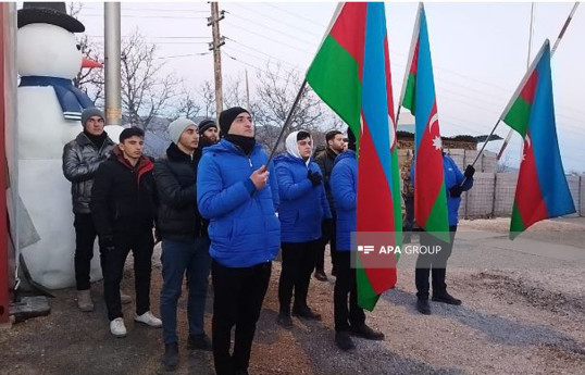 Протесты экоактивистов на дороге Лачин-Ханкенди продолжаются 39-й день-ФОТО -ВИДЕО 