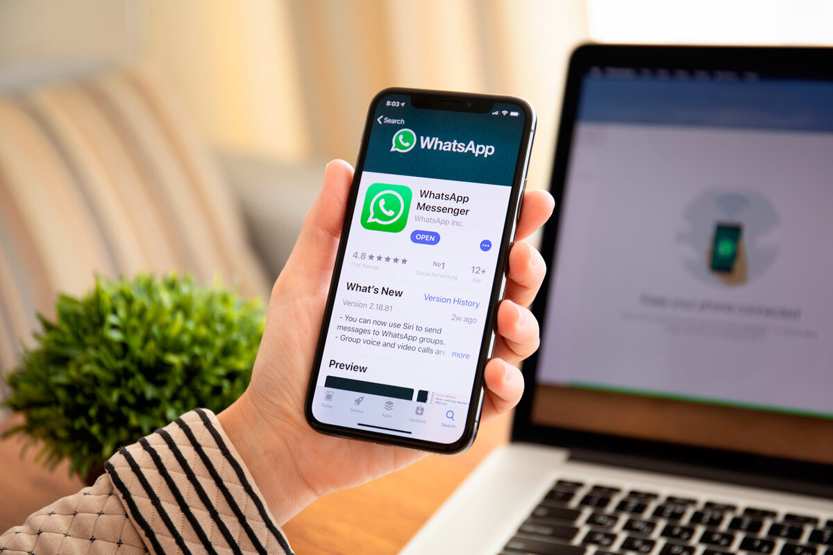 WhatsApp добавил функцию отправки сообщений самому себе