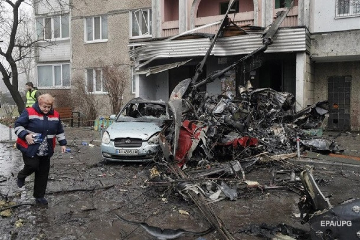 Киев прощается с погибшим руководством МВД Украины-ВИДЕО 