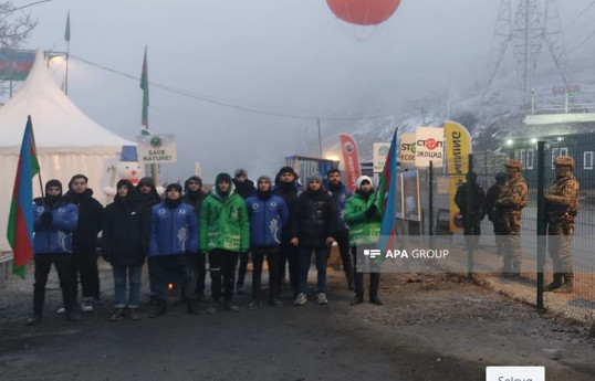 Акция протеста на дороге Лачин-Ханкенди: 41-й день борьбы за права Азербайджана -ФОТО -ВИДЕО 