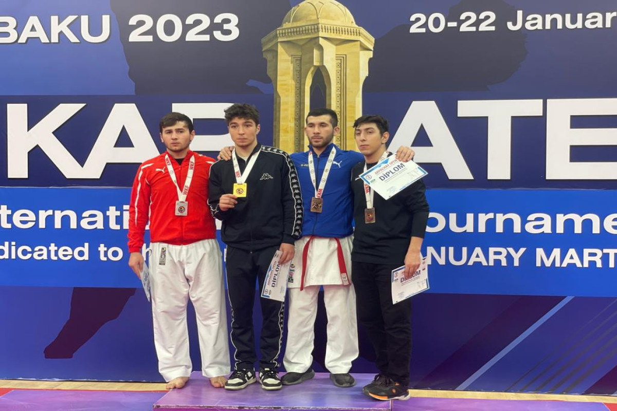 Команда МЧС по карате успешно выступило на турнире в Баку-ФОТО 