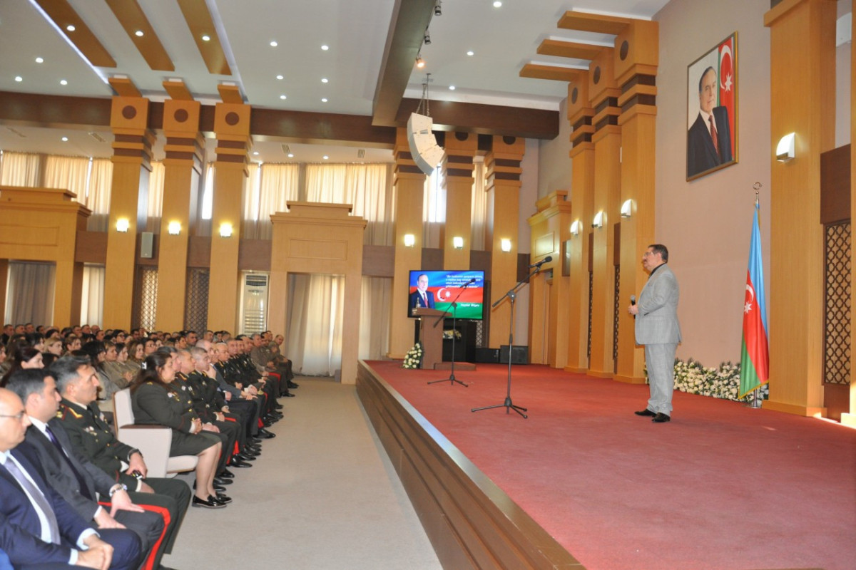 В Академии МЧС Азербайджана прошло мероприятие, посвященное «Году Гейдара Алиева»