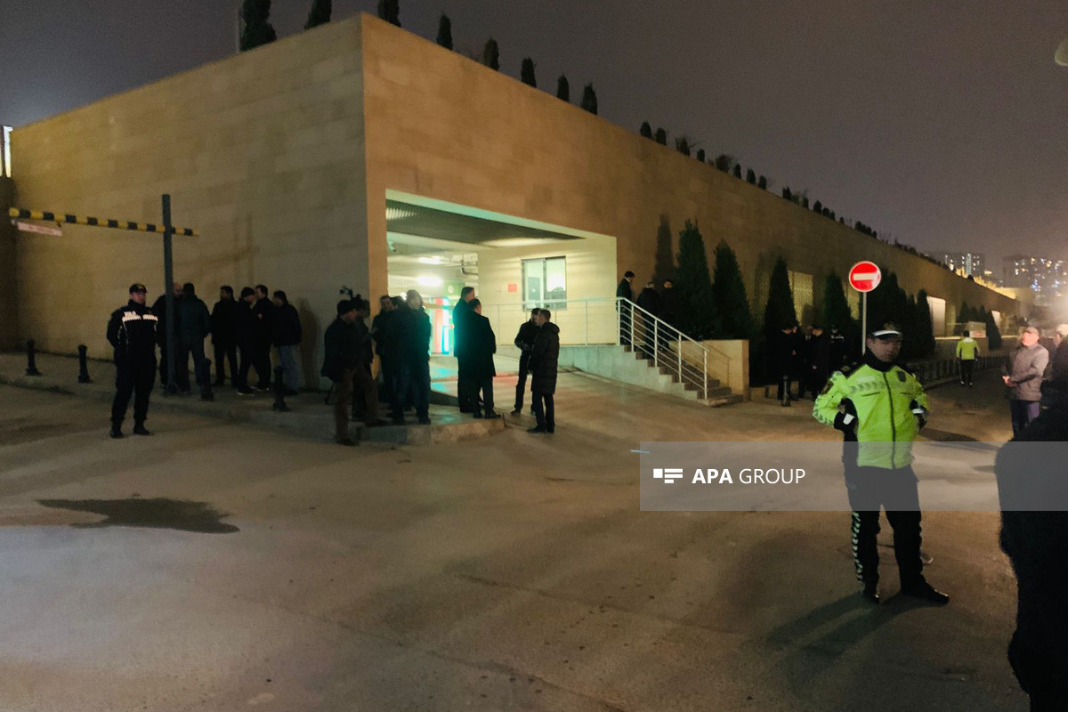 Тело шехида Орхана Аскерова доставлено в мечеть «Тезе Пир»-ФОТО 