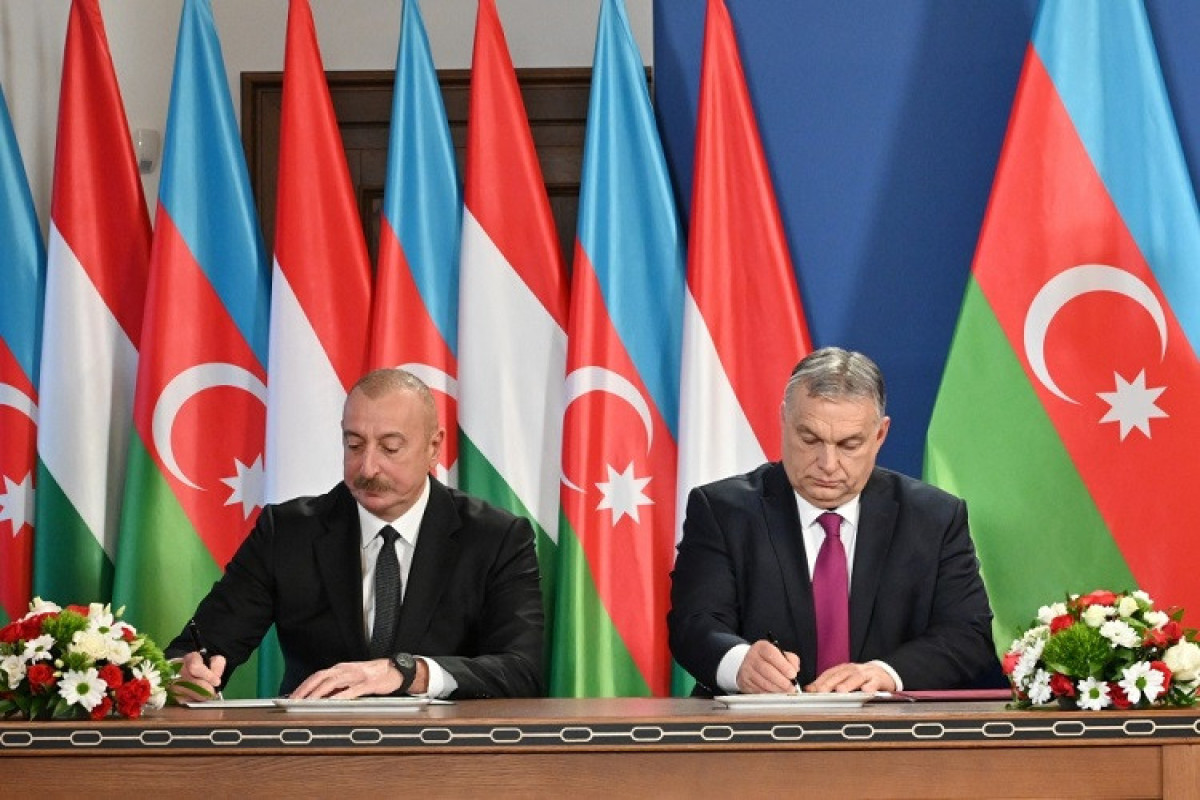 Между Азербайджаном и Венгрией подписано семь документов -ФОТО 
