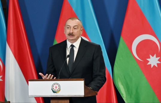Президент Ильхам Алиев: Венгрия и Азербайджан являются друзьями и стратегическими партнерами 