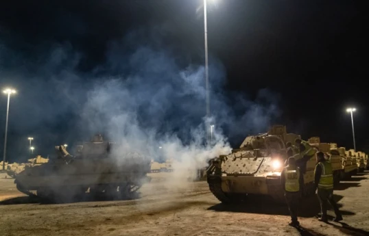 США отправили в Украину первую партию БМП Bradley-ФОТО 