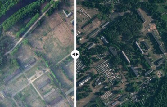 Одна из заброшенных военных баз в Беларуси вновь используется - Снимки со спутников 