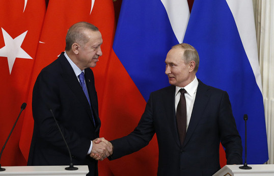 Реджеп Тайип Эрдоган, Владимир Путин