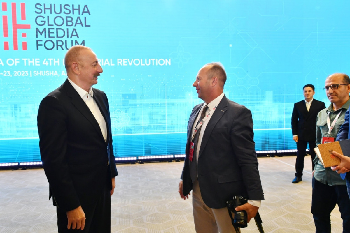 Президент Ильхам Алиев выступил на Шушинском глобальном Медиафоруме -ФОТО -ВИДЕО -ОБНОВЛЕНО 