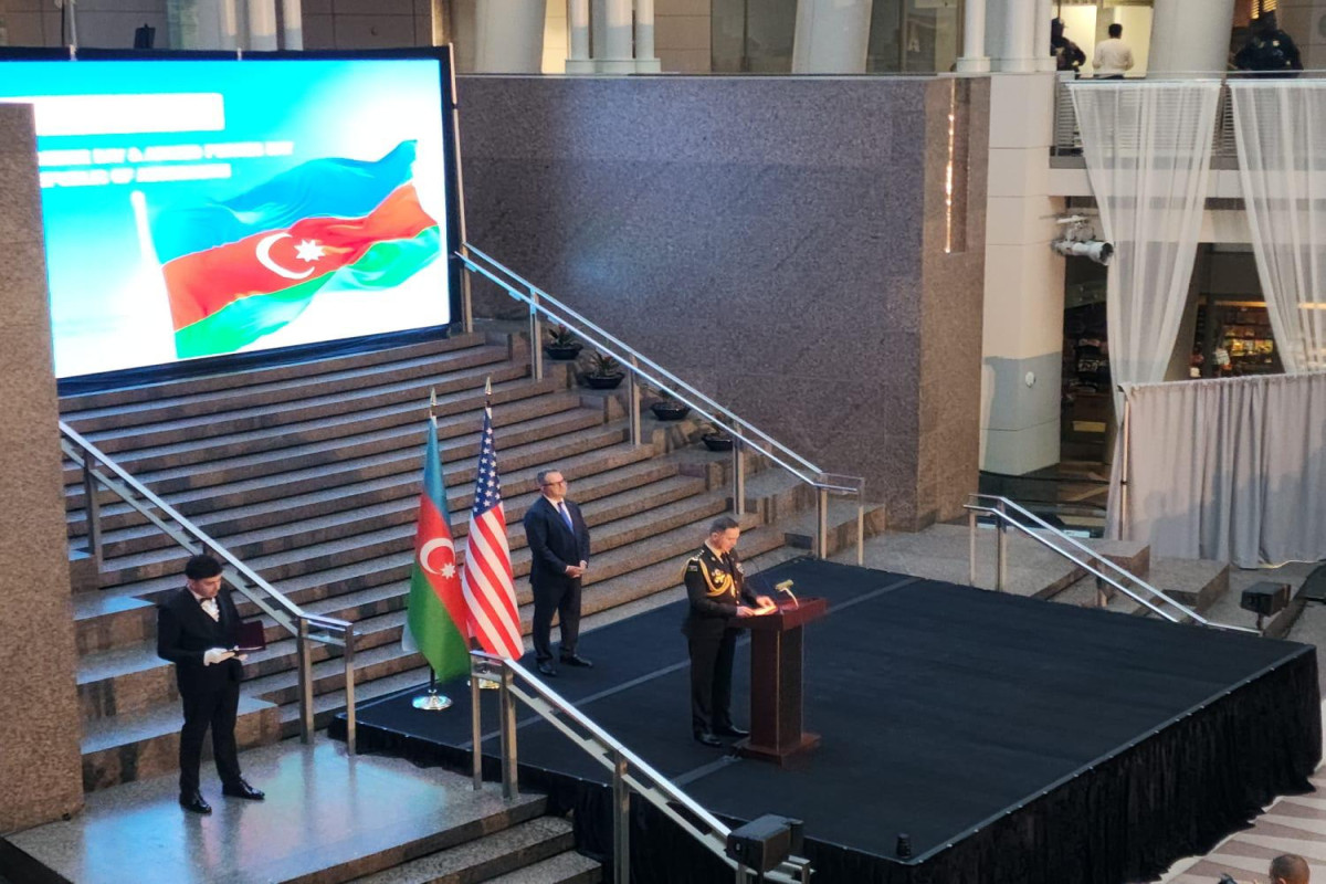 В Вашингтоне состоялся официальный прием по случаю Дня независимости и Дня ВС Азербайджана-ФОТО 
