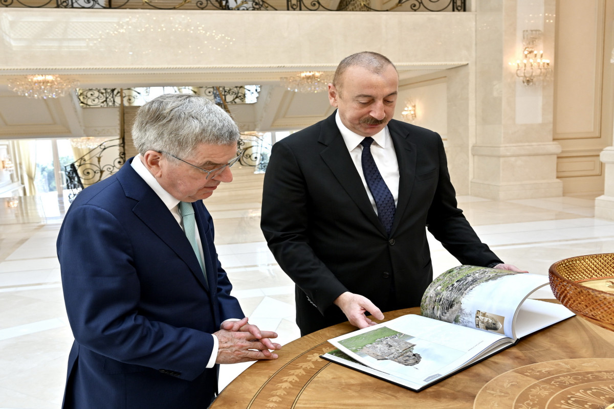 Ильхам Алиев принял президента Международного олимпийского комитета-ФОТО 