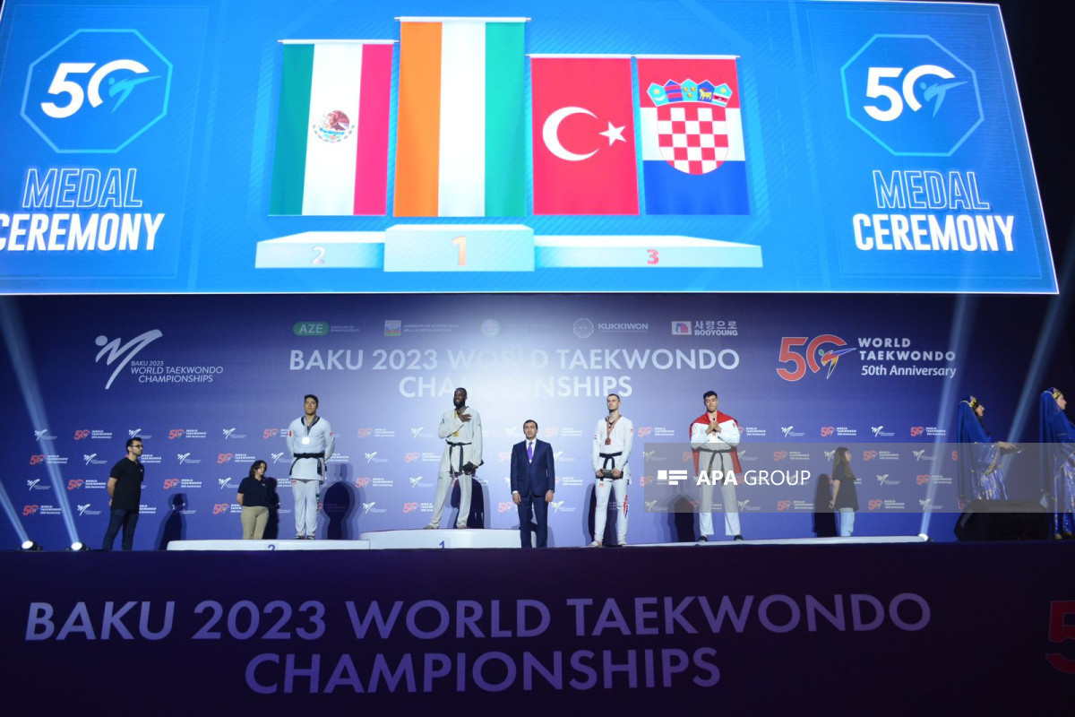 В Баку завершился чемпионат мира по таэквондо-ФОТО -ФОТО 