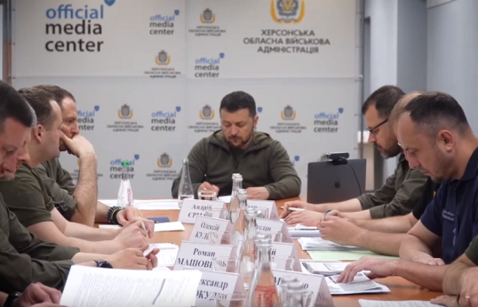 Президент Украины находится в Херсоне-ВИДЕО 