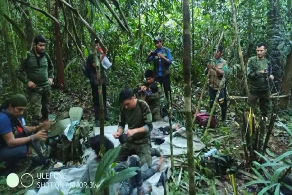 В джунглях Колумбии обнаружили выживших после майской авиакатастрофы детей-ФОТО 
