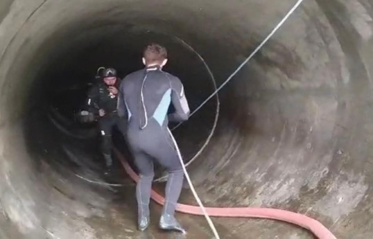 В Хачмазском районе найдено тело ребенка, утонувшего в водоканале-ВИДЕО 