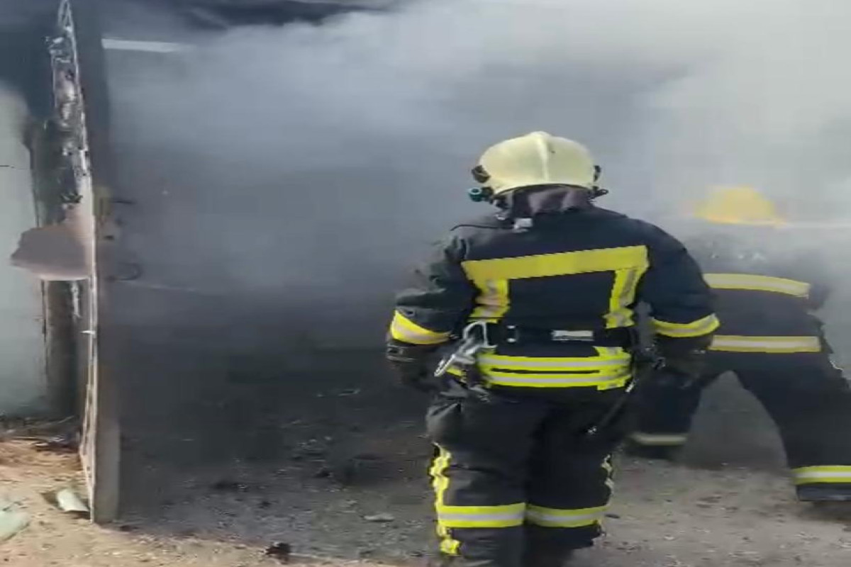 В Баку взорвался гараж, ранены пять человек-ФОТО -ВИДЕО 