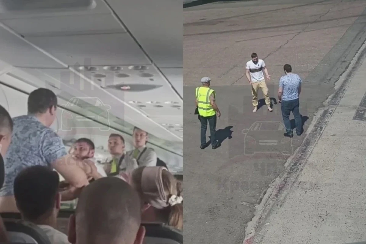 Драка на борту рейса Красноярск-Москва: россияне пустили в ход кулаки, ноги и даже тапки-ВИДЕО