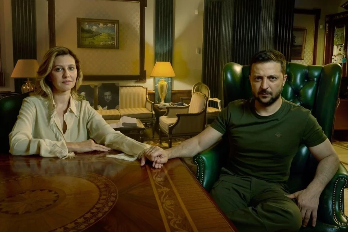 Елена Зеленская рассказала, как переживала разлуку с мужем в начале войны