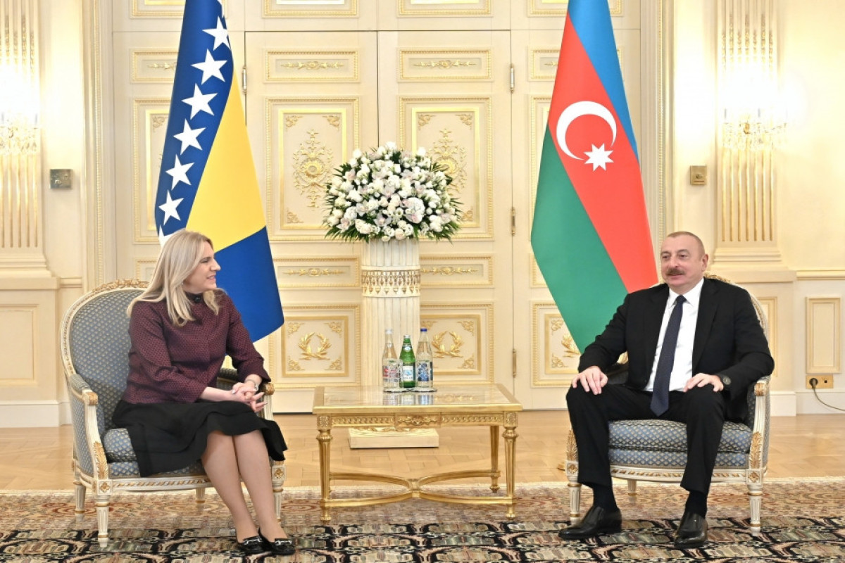 Президент Азербайджана встретился с председателем Президиума Боснии и Герцеговины-ФОТО -ОБНОВЛЕНО 