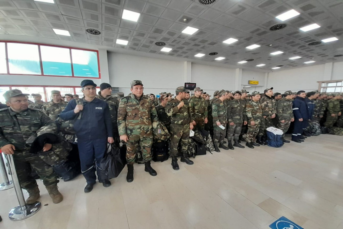 Азербайджанские спасатели возвращаются из зоны землетрясения в Турции-ФОТО -ВИДЕО -ОБНОВЛЕНО 
