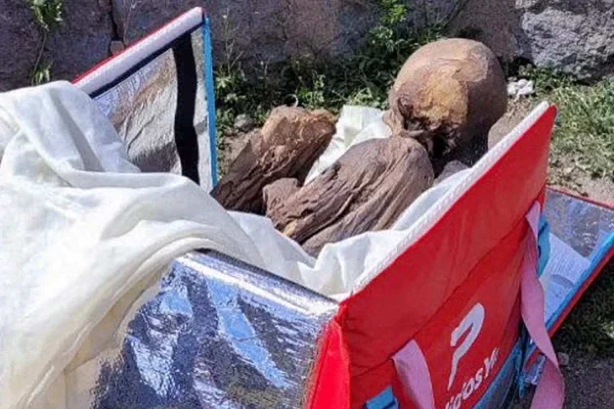 У жителя Перу изъяли 800-летнюю мумию-ФОТО 
