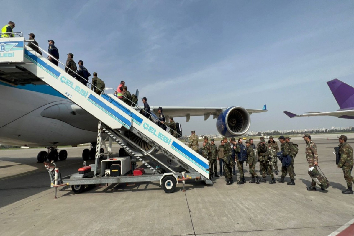 Еще одна группа спасателей МЧС Азербайджана покинула Турцию -ФОТО -ВИДЕО 