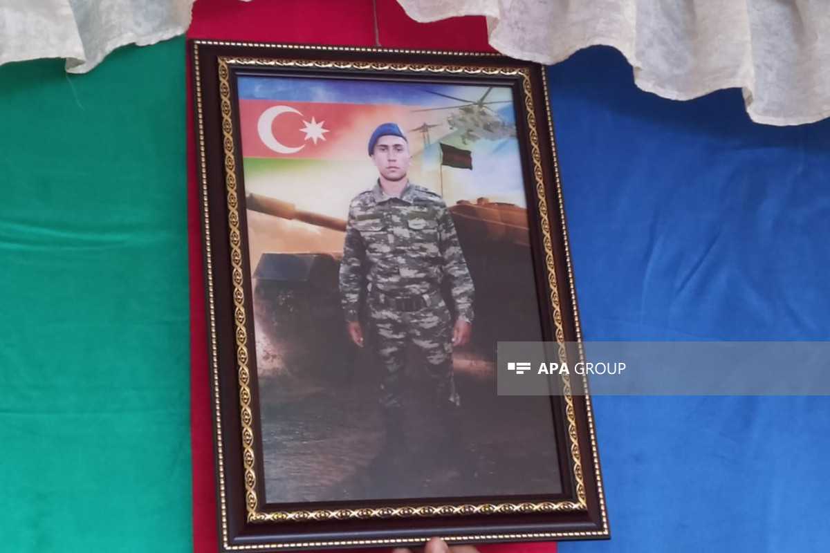 В Товузе похоронен погибший в результате армянской провокации военнослужащий Эшгин Гусейнов-ФОТО 