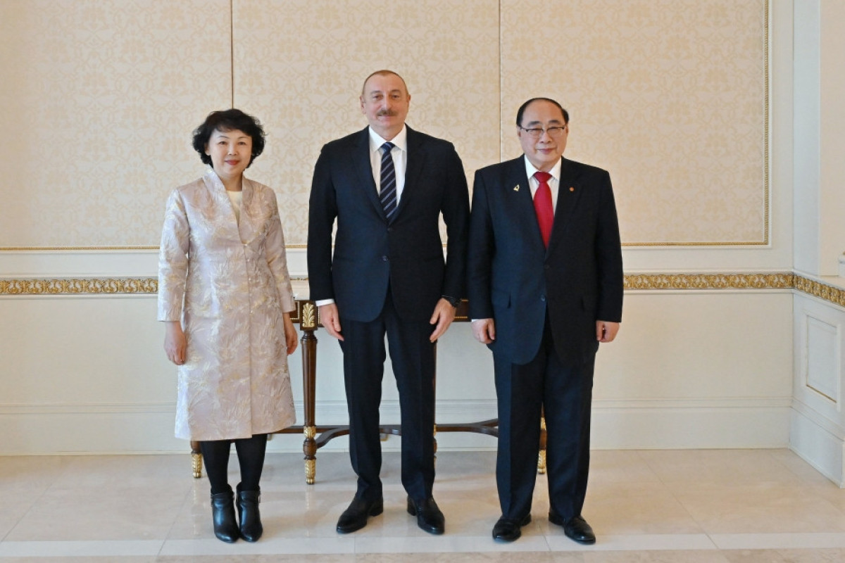 Ильхам Алиев принял спецпредставителя правительства Китая по европейским вопросам-ФОТО -ОБНОВЛЕНО 