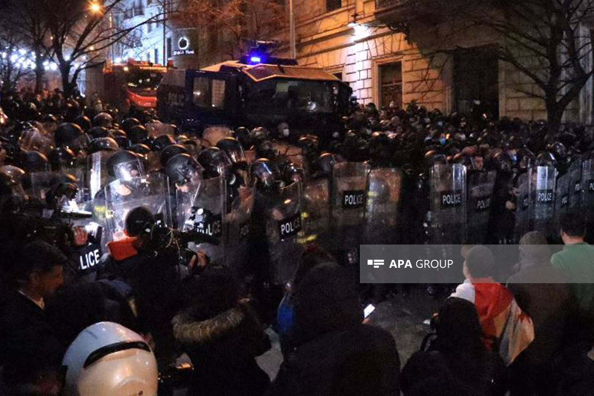 Во время акции протеста в Тбилиси были задержаны 50 человек - СМИ