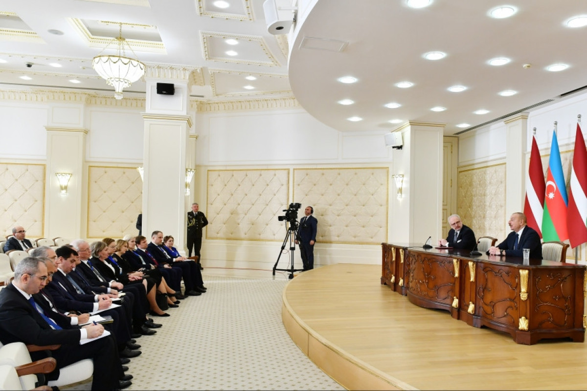 Президент: Латвия играет важную роль в успешно развивающемся сотрудничестве между ЕС и Азербайджаном