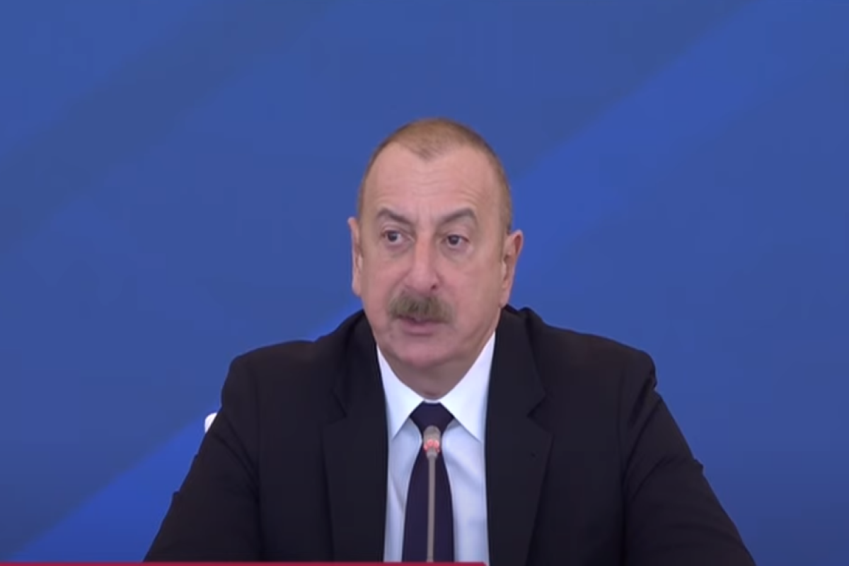 Ильхам Алиев на церемонии открытия X Глобального Бакинского форума на тему «Мир сегодня: вызовы и надежды» в Баку