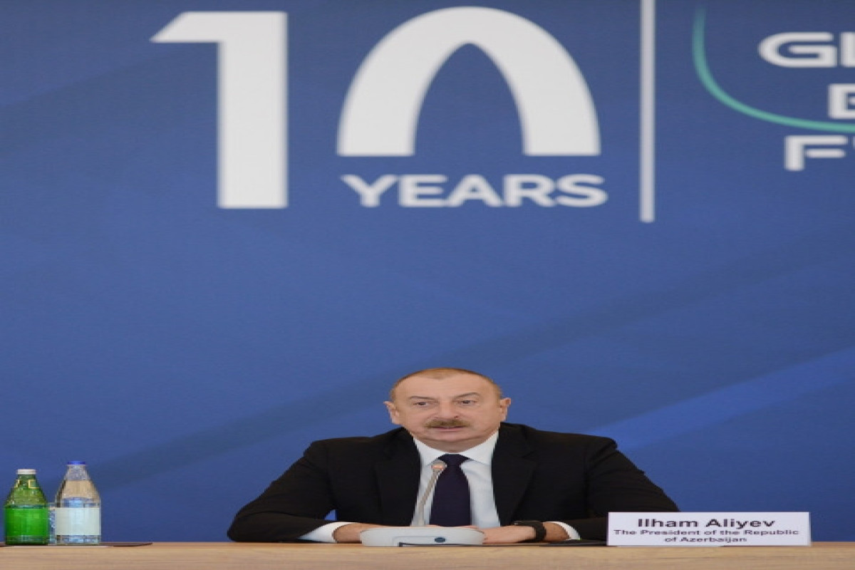 Ильхам Алиев принял участие в X Бакинском Глобальном форуме-ФОТО -ВИДЕО -ОБНОВЛЕНО 