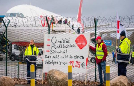 В четырех аэропортах Германии отменили 300 рейсов - ПРИЧИНА 