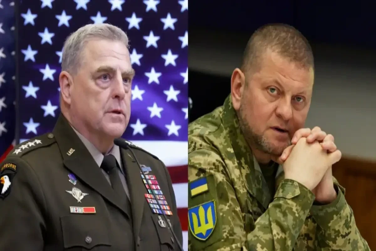Залужный и Милли обсудили поставки Украине систем ПВО, боеприпасов и техники