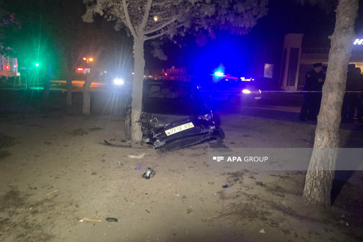 В Баку водитель умер за рулем авто: пострадали 6 человек-ФОТО 