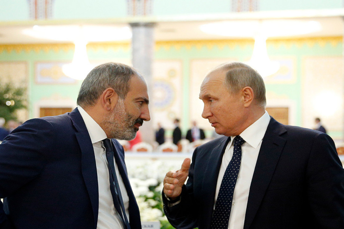 Путин и Пашинян обсудили подготовку мирного договора между Азербайджаном и Арменией