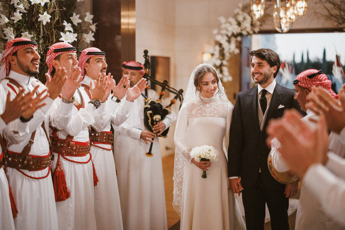 Свадьба принцессы Иордании Иман транслировалась по национальному телевидению-ФОТО -ВИДЕО 