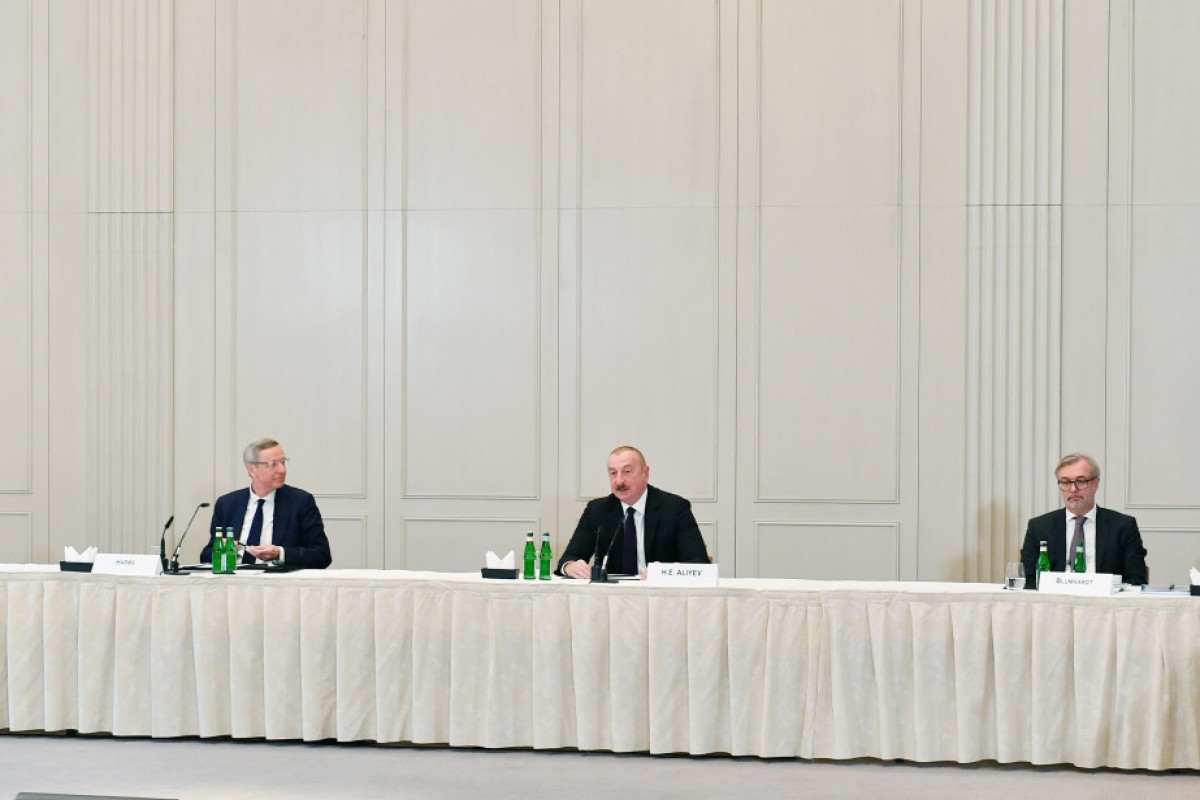 Состоялась встреча президента Азербайджана с представилями деловых кругов Германии-ФОТО -ОБНОВЛЕНО 