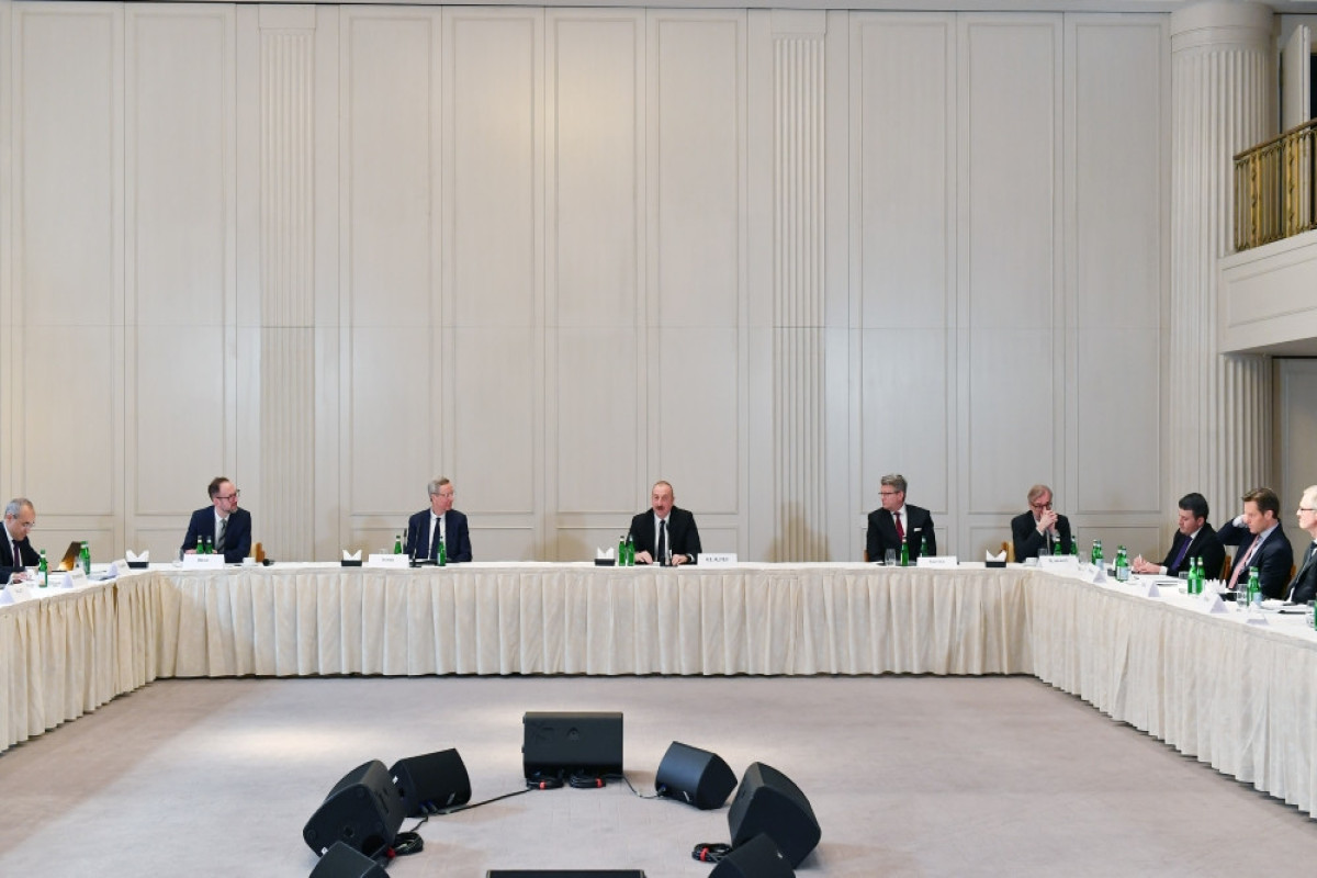 Состоялась встреча президента Азербайджана с представилями деловых кругов Германии-ФОТО -ОБНОВЛЕНО 