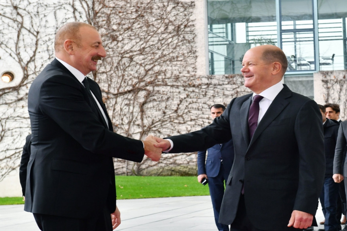 В Берлине состоялась встреча Ильхама Алиева с Олафом Шольцем в расширенном составе-ОБНОВЛЕНО 