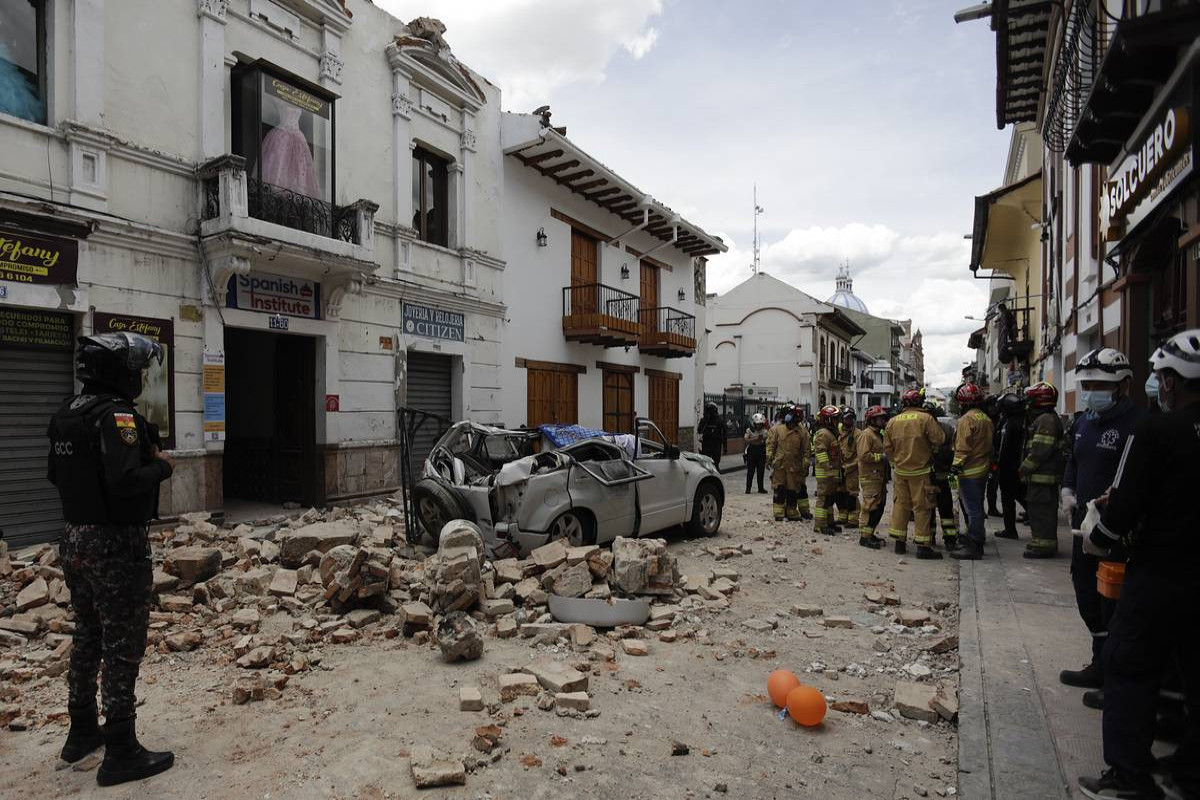 В Эквадоре произошло сильное землетрясение, есть погибшие
