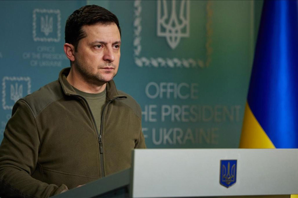 Зеленский: Украина пока не может перейти в контрнаступление
